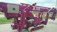 6-18m height hydraulic trailer boom lift AC Diesel Gasoline power