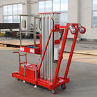 self mobile hydraulic aluminum lift table