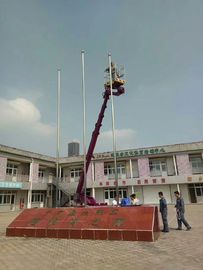 Mark-down sale for 12m trailer mounted manual boom lift