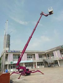 10m height single mast aluminum man lift