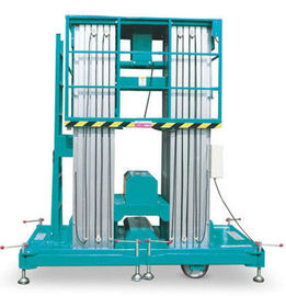 SJYL0.5-10 Aluminum Lift Table 10m Three Mast Lift Platform